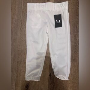 NWT//Under Armour White Sports Pants ⚾️